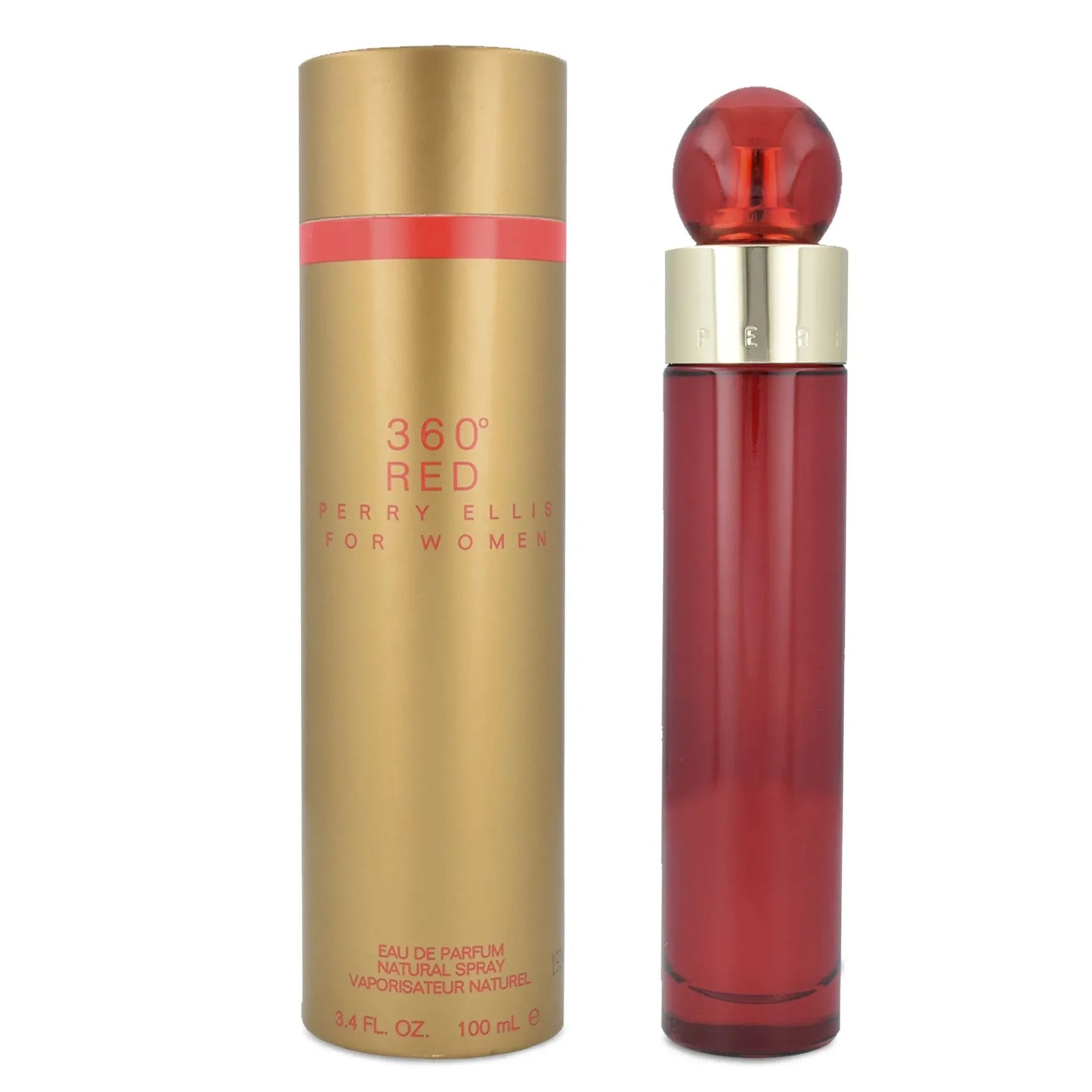 360 Red 3.4oz (100mL) EDP for women by Perry Ellis