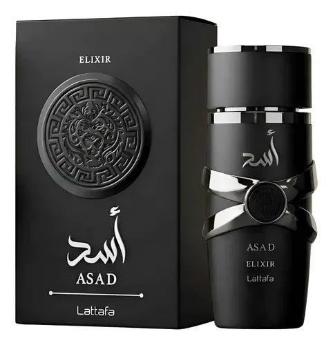 Asad Elixir 3.4oz (100mL) EDP unisex de Lattafa