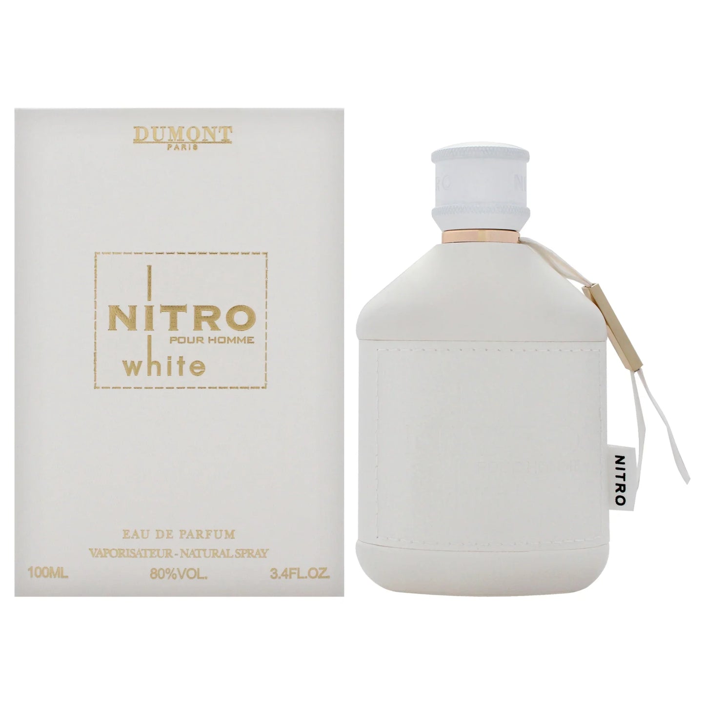 Nitro White 3.4 oz (100 ml) EDP para hombre de Dumont