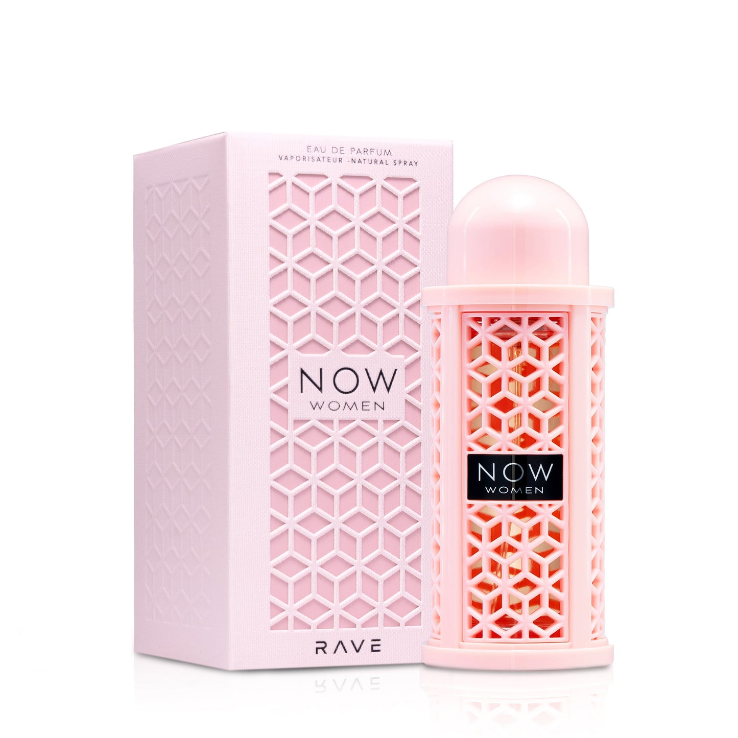 Rave Now Pink 3.4oz (100mL) EDP for women by Lattafa