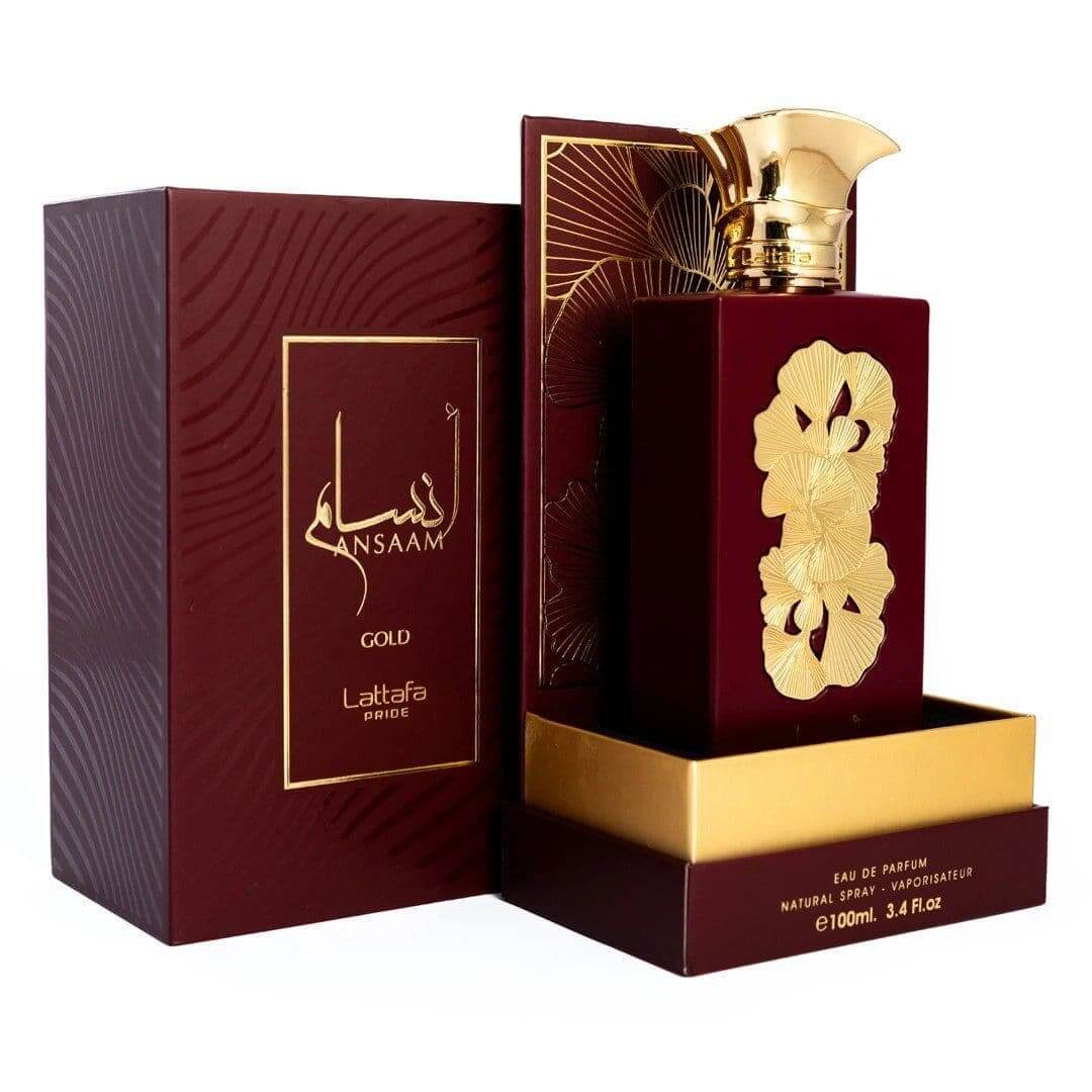 Ansaam Gold 3.4oz (100mL) EDP unisex by Lattafa Pride