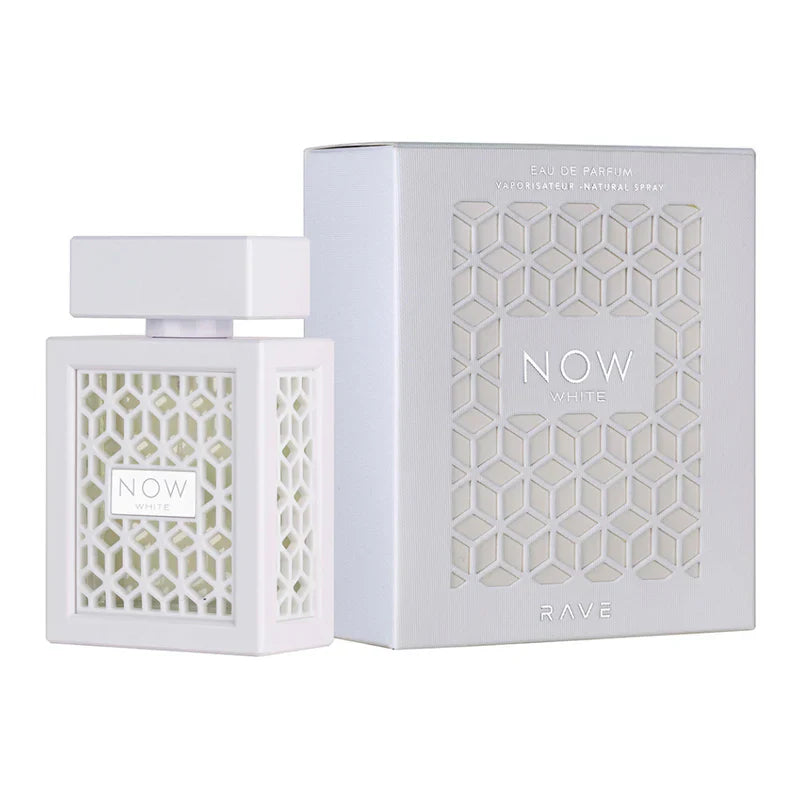 Rave Now White 3.4oz (100mL) EDP unisex de Lattafa