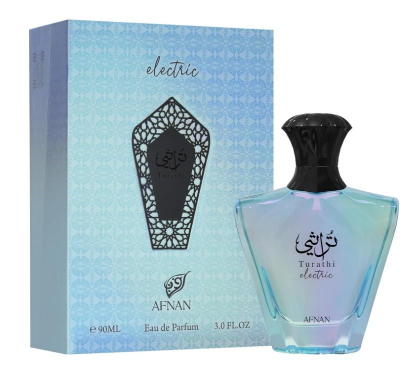 Turathi Electric 3.0oz (90mL) EDP para hombres de Afnan