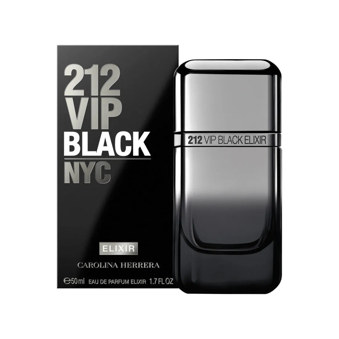 212 VIP Black Elixir 1.7 oz (50 mL) EDT para hombres de Carolina Herrera