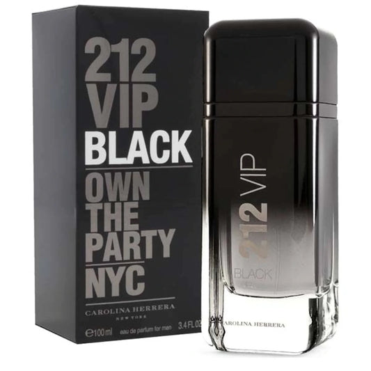 212 VIP Black 3.4oz (100mL) EDP for men by Carolina Herrera