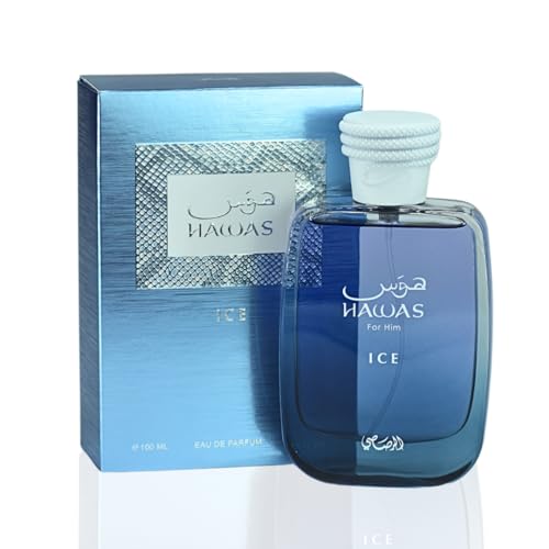 Hawas Ice 3.4oz (100mL) EDP for men by Rasasi