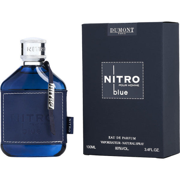 Nitro Blue 3.4oz (100mL) EDP for men by Dumont