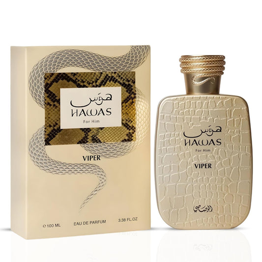 Hawas Viper 3.4oz (100mL) EDP para hombres de Rasasi