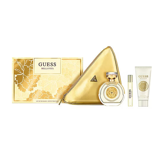 Bella Vita Juego de 4 piezas EDP de 3.4 oz (100 ml) para mujer de Guess