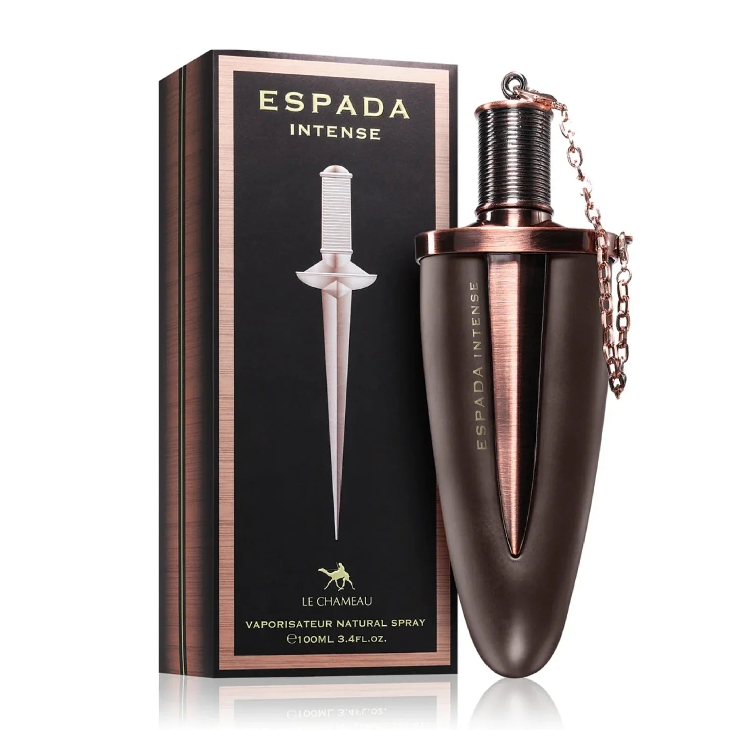 Espada Intense 3.4oz (100mL) EDP para hombres de Le Chameau