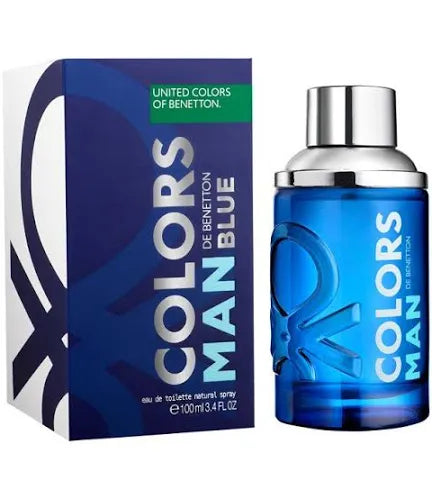 Colors Man Blue 3.4oz (100mL) EDT para hombres de Benetton