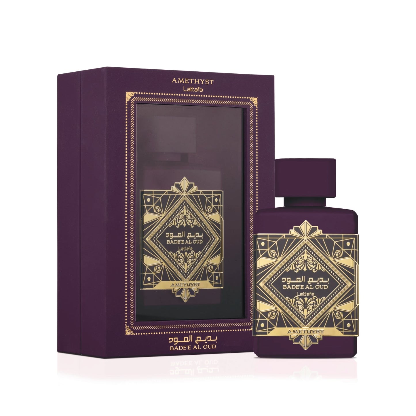 Bade'e Al Oud Amethyst 3.4oz (100mL) EDP unisex de Lattafa