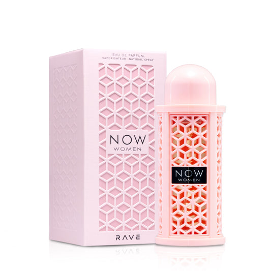 Rave Now Pink 3.4oz (100mL) EDP for women by Lattafa