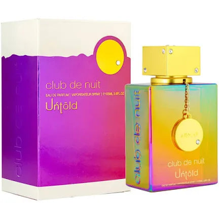 Club De Nuit Untold 3.6oz (105mL) EDP unisex by Armaf