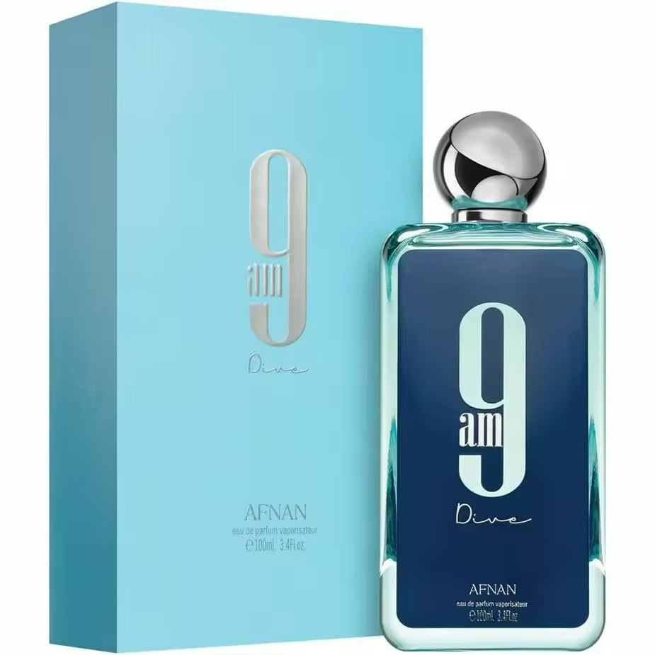 9 AM Dive 3.4oz (100mL) EDP unisex de Afnan