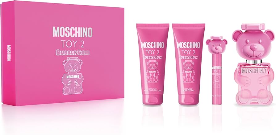 Toy 2 Bubble Gum 4 Piece 3.4oz (100mL) SET for women by Moschino