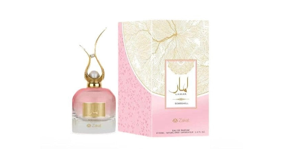 Lamar Bombshell 3.4oz (100mL) EDP para mujer de Zakat