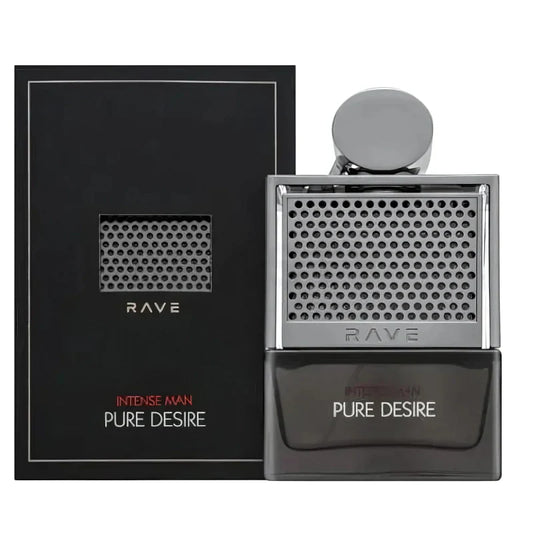 Rave Pure Desire Intense 3.4oz (100mL) EDP for men by Lattafa