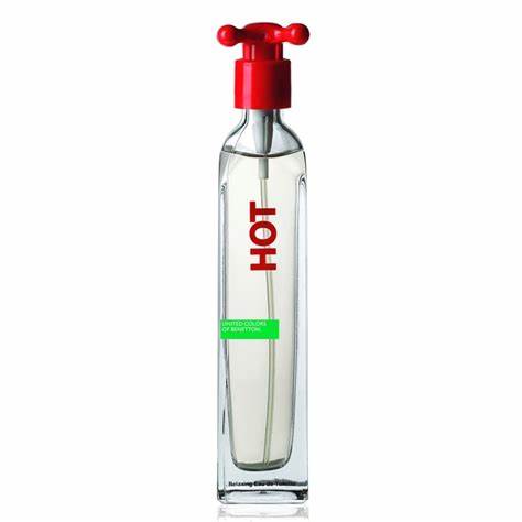 Hot EDT de 3.4oz (100ml) para mujer de Benetton