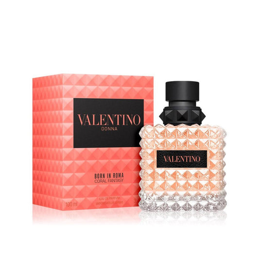 Donna Born in Roma Coral Fantasy 3.4oz (100mL) EDP para mujer de Valentino