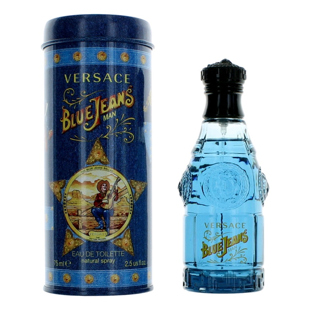 Blue Jeans 2.5oz (75mL) EDT for men by Versace