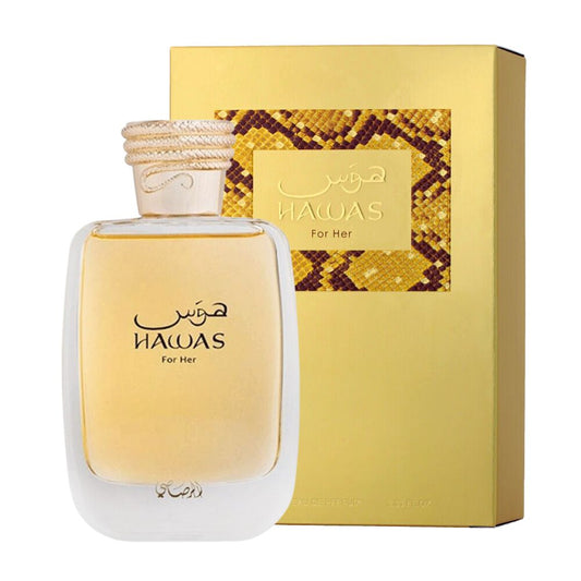 Hawas 3.4oz (100ml) EDP para mujer de Rasasi