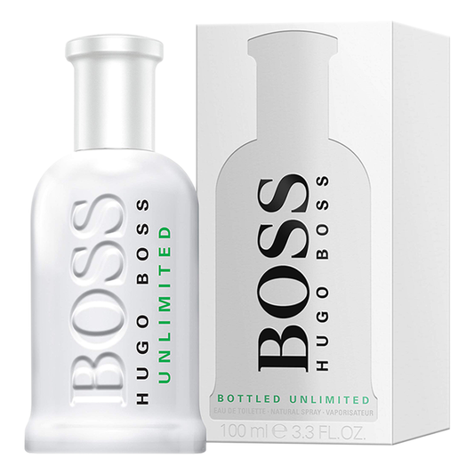 Boss Bottled Unlimited 3.3oz (100mL) EDT para hombres de Hugo Boss
