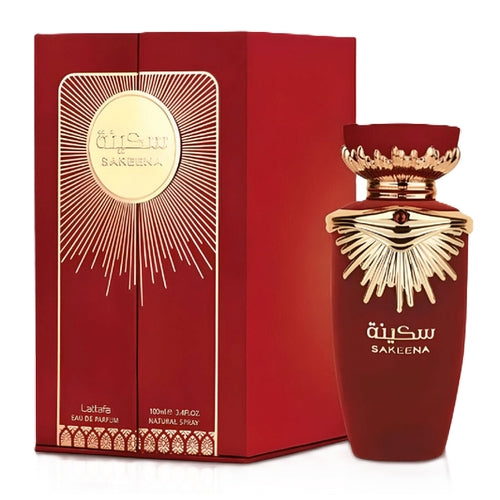 Sakeena 3.4oz (100mL) EDP para mujer de Lattafa