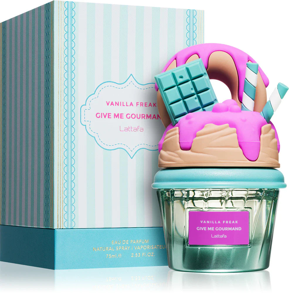 Give Me Gourmand Vanilla Freak 2.5oz (75mL) EDP unisex by Lattafa