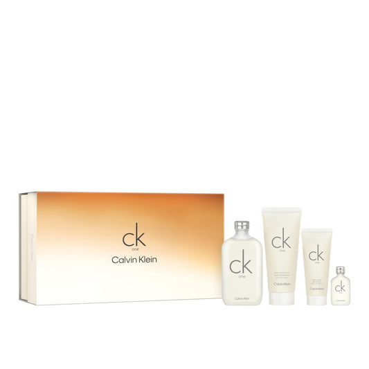 CK One Juego de 4 piezas EDT de 200 ml para hombre de Calvin Klein