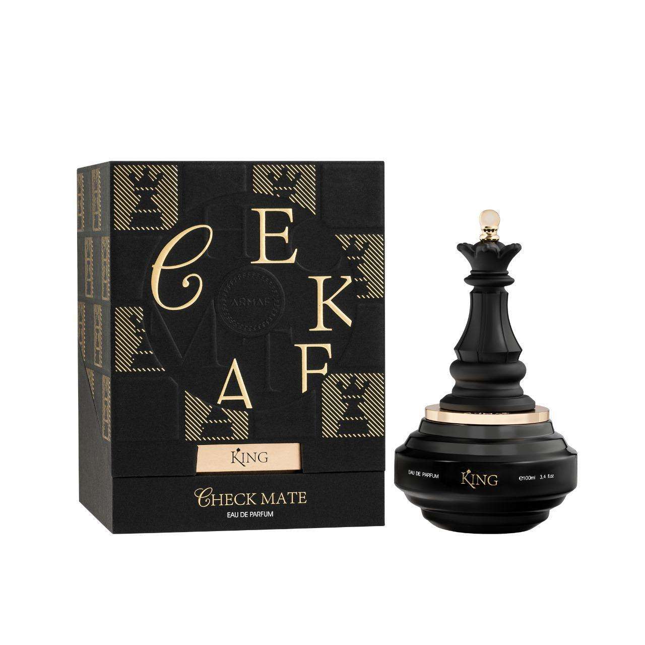 Checkmate King 3.4oz (100mL) EDP para hombres de Armaf