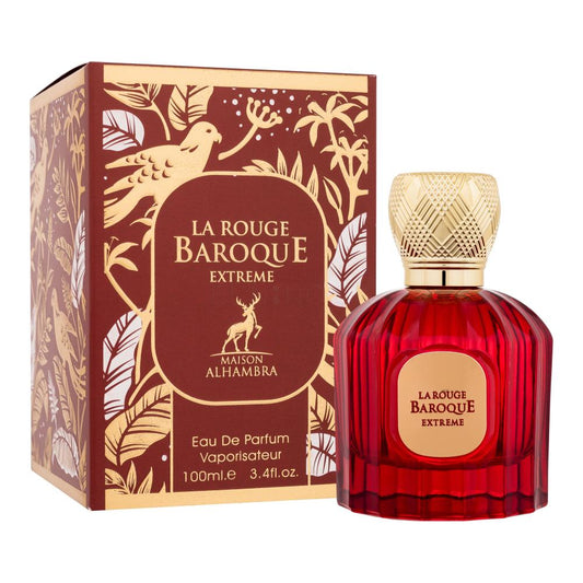 Baroque La Rouge Extreme 3.4oz (100mL) EDP unisex by Maison Alhambra