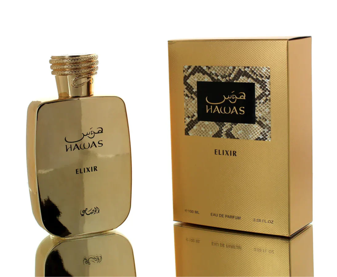 Hawas Elixir 3.4oz (100mL) EDP para hombre de Rasasi