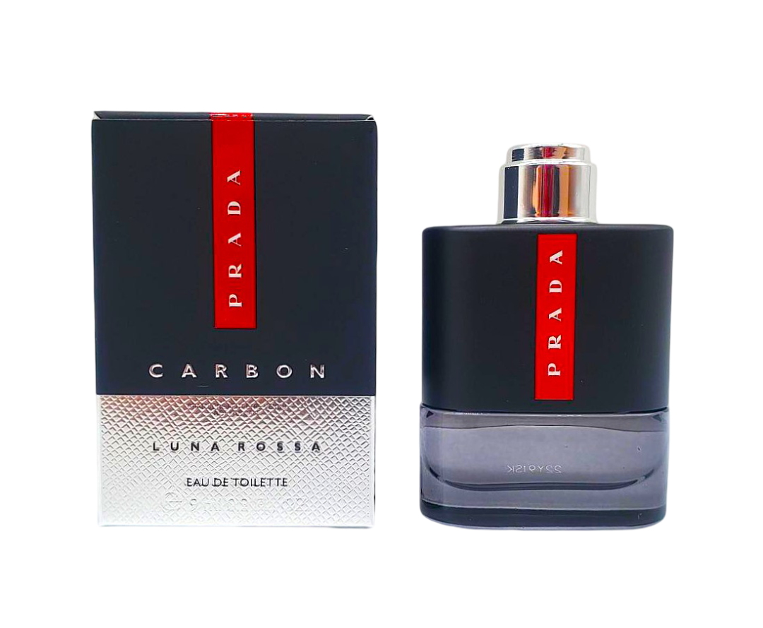 Mini Luna Rossa Carbon 0.3oz (9mL) EDT for men by Prada
