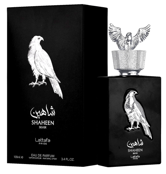 Shaheen Silver 3.4oz (100mL) EDP unisex by Lattafa Pride