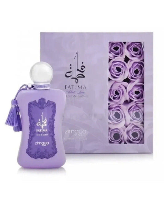 Fatima Velvet Love EDP de 100 ml (3.4 oz) para mujer de Zimaya