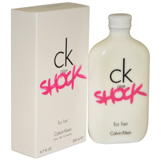CK One Shock 6.7oz (200mL) EDT para mujeres de Calvin Klein